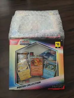Pokemon TCG SV8.5 Prismatic Evolutions Poster Collection Box Factory Sealed X 4 - Image 1