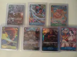 One Piece TCG Japanese Lot ×7 Alt Arts (CUSTOM LOT ONLY FOR JOSHSELLS1795) - Image 1
