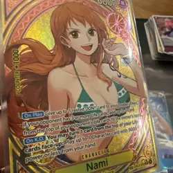 One piece Nami Alternate art SP EB03-053 M/NM Heroines Edition Just Pulled! - Image 3