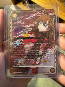 Asuka Shikinami Langley Union Arena SR** NM/MT - Image 1