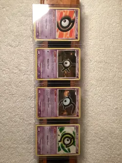 2007 Pokemon Unown For Card Lot 65/123 67/130 68/130 68/132 Bin (G3) - Image 1