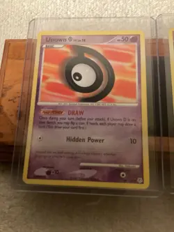2007 Pokemon Unown For Card Lot 65/123 67/130 68/130 68/132 Bin (G3) - Image 2