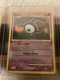 2007 Pokemon Unown For Card Lot 65/123 67/130 68/130 68/132 Bin (G3) - Image 4