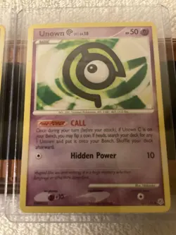 2007 Pokemon Unown For Card Lot 65/123 67/130 68/130 68/132 Bin (G3) - Image 5