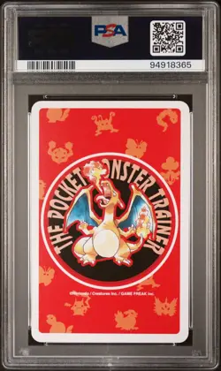 1996 POKEMON RED PLAYING CARDS 025 PIKACHU 3 OF DIAMONDS PSA 10 GEM MINT POKER - Image 2