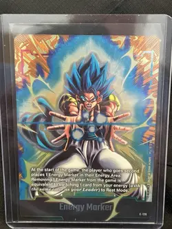 Dragon Ball Super Card Game Energy Marker Gogeta E-126 2nd Anniversary - Image 1