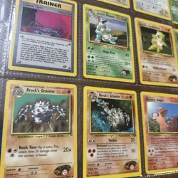 Vintage Pokemon Gym Challenge & Gym Heroes Lot (27 Cards) – Erika, Brock, Misty - Image 4