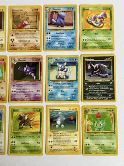 Vintage Pokemon Cards Lot of 18 Uncommon & Common WOTC 1995, 96, 98 ungraded - Image 2