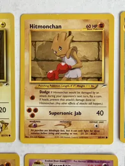 Vintage Pokemon Cards Lot of 18 Uncommon & Common WOTC 1995, 96, 98 ungraded - Image 4