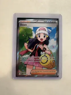 Dawn 118/094 Ultra Rare Full Art NM Pokemon Card PFL Phantasmal Flames - Image 1
