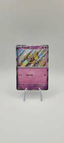 Pokemon TCG: Fidough 069 Sv: Scarlet & Violet Black Star Promo Card NM - Image 1