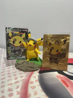 Pikachu Cosplay Vcos TCG - Meliodas Pikachu w/ Gold Foil Bonus Card! - Image 1