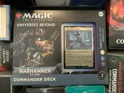 Magic The Gathering MTG Warhammer 40,000 - Forces of the Imperium Commander Deck - Image 1