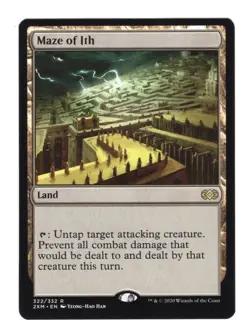 Magic the Gathering MTG Maze of Ith (322) Double Masters NM - Image 1