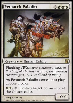 Russian Pentarch Paladin ~ Near Mint Time Spiral Foreign UltimateMTG Magic White - Image 1