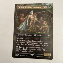 Lathril, Blade of the Elves (Borderless) Foundations Regular - Image 1
