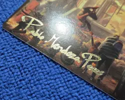 MTG 1x Spider-Man Art Series 2/54 Gold Stamped Signature Friendly neighborhood - Image 3