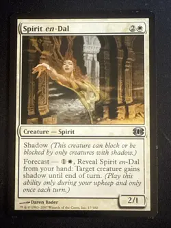 1x Spirit en-Dal (17) Future Sight MP MTG Magic the Gathering x1 MKE - Image 1