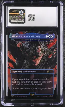 MTG SLD Mimir's Ancient Wisdom #2214 CGC 8.5 Teferi's Ageless Insight FOIL GOW - Image 2