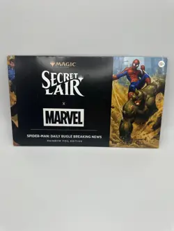 MTG Secret Lair x Marvel's Spider-Man: Daily Bugle Breaking News Rainbow Foil - Image 1