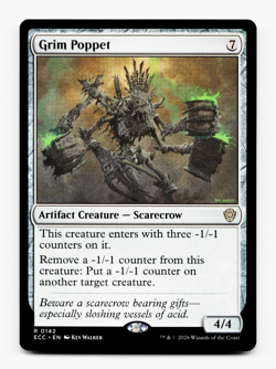 Grim Poppet [Commander: Lorwyn Eclipsed] Magic MTG ECC 0142 NM - Image 2