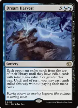 1x NM Dream Harvest - Lorwyn Eclipsed [MTG] pack fresh - Image 1