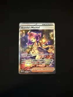 Pokemon TCG Acerola's Mischief 183/132 Mega Evolution -Special Illustration Rare - Image 2