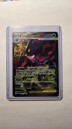Mega Gengar ex 284/217 SIR Secret Rare Pokemon Ascended Heroes MINT Pack Fresh - Image 3