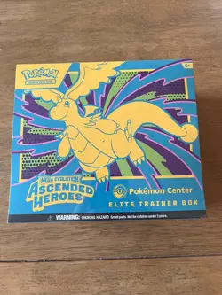 Pokemon TCG: Ascended Heroes Pokemon Center Exclusive Elite Trainer Box- NEW - Image 1