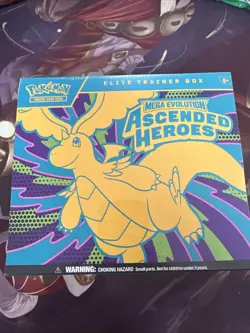 Pokemon Mega Evolution Ascended Heroes Elite Trainer Box Sealed New ships 2/20 - Image 1