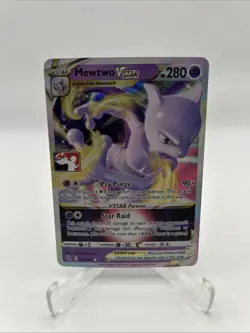 031/078 Mewtwo VSTAR Prize Pack Series Stamped Play Pokemon TCG GO - Image 1