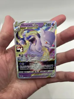031/078 Mewtwo VSTAR Prize Pack Series Stamped Play Pokemon TCG GO - Image 3