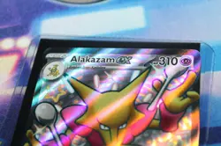 Pokemon TCG Paldean Fates Alakazam ex 215/091 Shiny Ultra Rare Full Art - Image 2