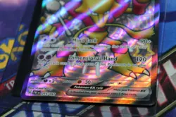 Pokemon TCG Paldean Fates Alakazam ex 215/091 Shiny Ultra Rare Full Art - Image 3