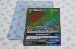 Pokemon Toxapex GX Secret Rare Holo Full Art S&M Guardians Rising 154/145 NM - Image 1