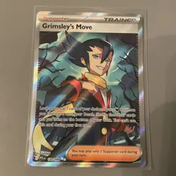 Grimsley’s Move 120/094 Phantasmal Flames Full Art English Pokemon TCG - Image 1