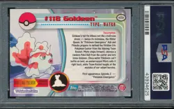 FOIL PSA 9 MINT GOLDEEN 2000 TOPPS POKEMON TV 118 ANIMATION GRADED RARE PM-TPHLC - Image 3
