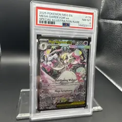 2025 Pokemon Mega Evolutions EN Mega Gardevoir SIR #178 Graded PSA 8 - Image 4