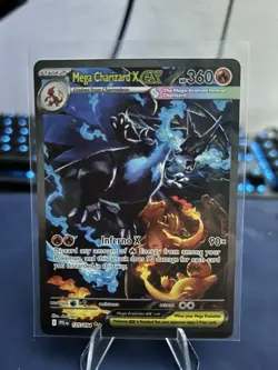 Mega Charizard X EX SIR 125/094 Phantasmal Flames English Pokemon TCG Pack Fresh - Image 4