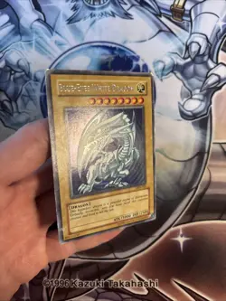 (46) Blue-Eyes White Dragon Slight Warp DDS-001 Yu-Gi-Oh! Secret MP/HP - Image 5