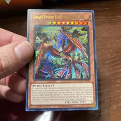 Yugioh! Radiant Typhoon Fonix, the Great Flame 1st Ed Ultra Rare DOOD-EN017 NM - Image 5