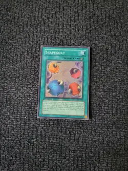 YuGiOh Scapegoat Holo 1st Edition #SDJ-041 LP Condition - OC1315 - Image 1
