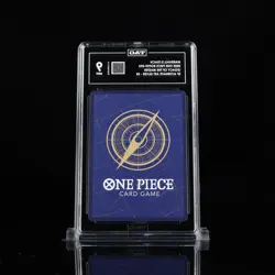 2025 One Piece OP12 EN 3rd Anniversary Silver #093 Marshall D. Teach TAG 10 - Image 2