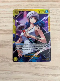 EB03-062 Trafalgar Law English SEC NM One Piece TCG Card Game - Image 1