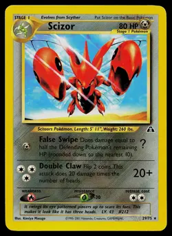 Pokemon Card - Scizor Neo Discovery 29/75 Rare - Image 1