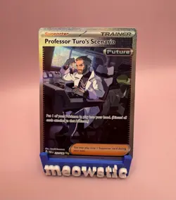 Professor Turo's Scenario - 257/182 Paradox Rift Illustration Card Pokemon NM/M - Image 1