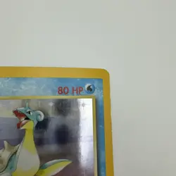 Pokemon TCG Lapras Fossil Holo Unlimited Rare Card 10/62 HP - Image 4