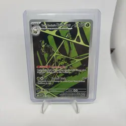 Pokemon TCG Team Rockets Spidops Illustration Rare Card 187/182 Destined Rivals - Image 1