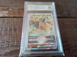 Pokemon promo Holo 015/100 charizard vstar x ar sr graded slab card gold art b45 - Image 1