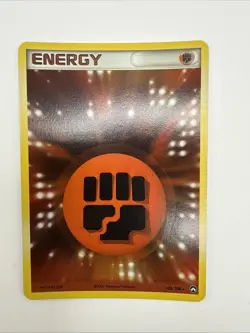 Fighting Energy 108/108 EX Power Keepers Holo Rare Pokemon Card - Image 3